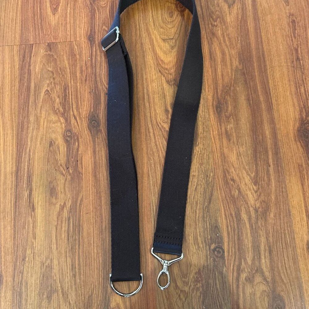 Thirty-one brand black utility strap luggage strap purse strap.